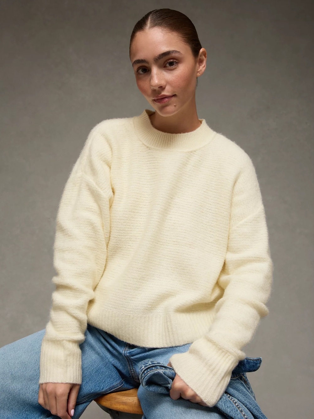 AE Whoa So Soft Crew Neck Sweater